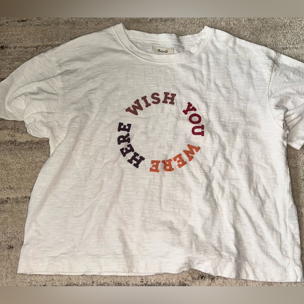 Madewell White Tee